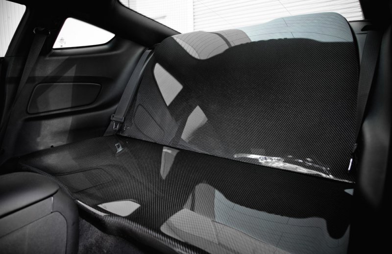 Ford Mustang Carbon Fiber Hood Rear Seat Delete